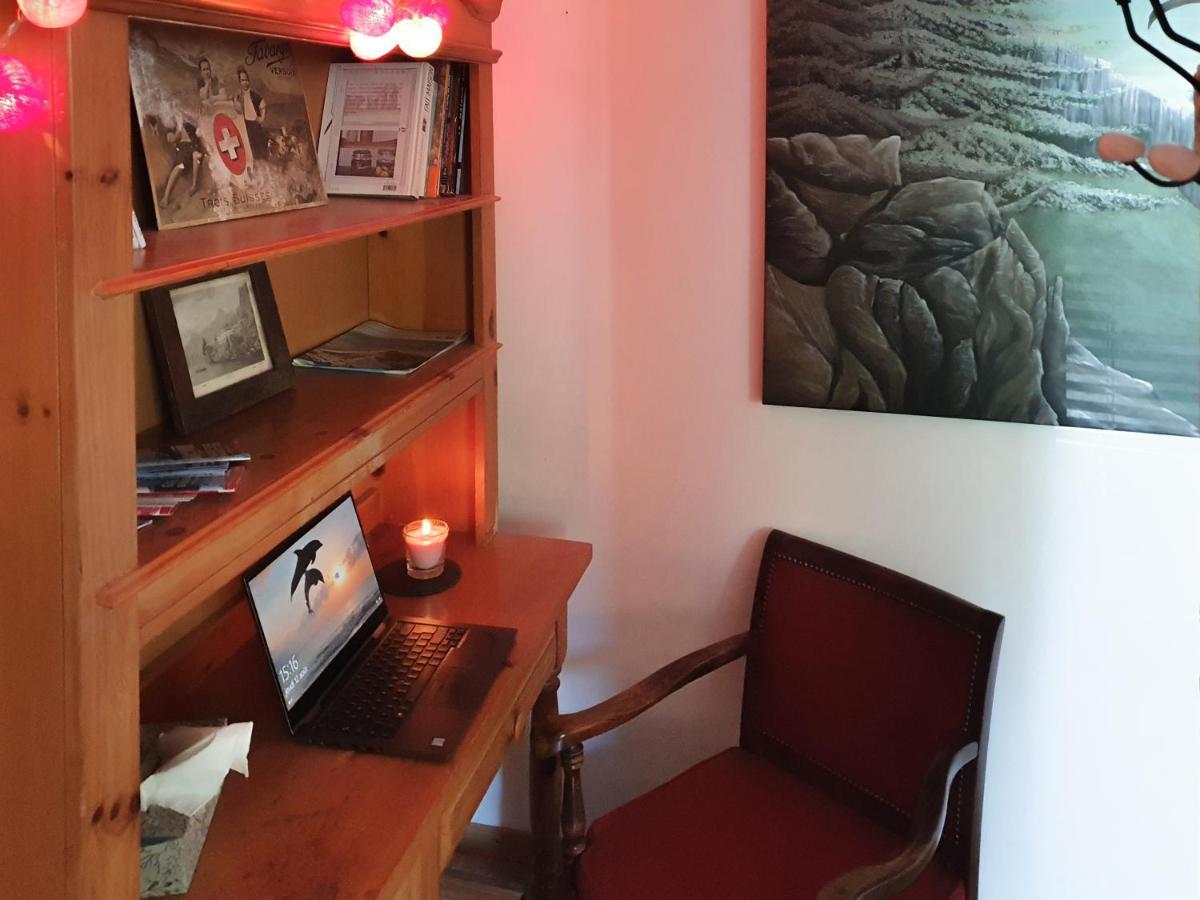Appartement Nérine à Leysin Extérieur photo